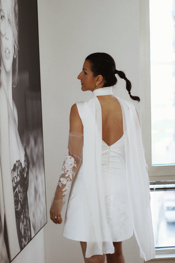 Chiffon Bridal Necktie